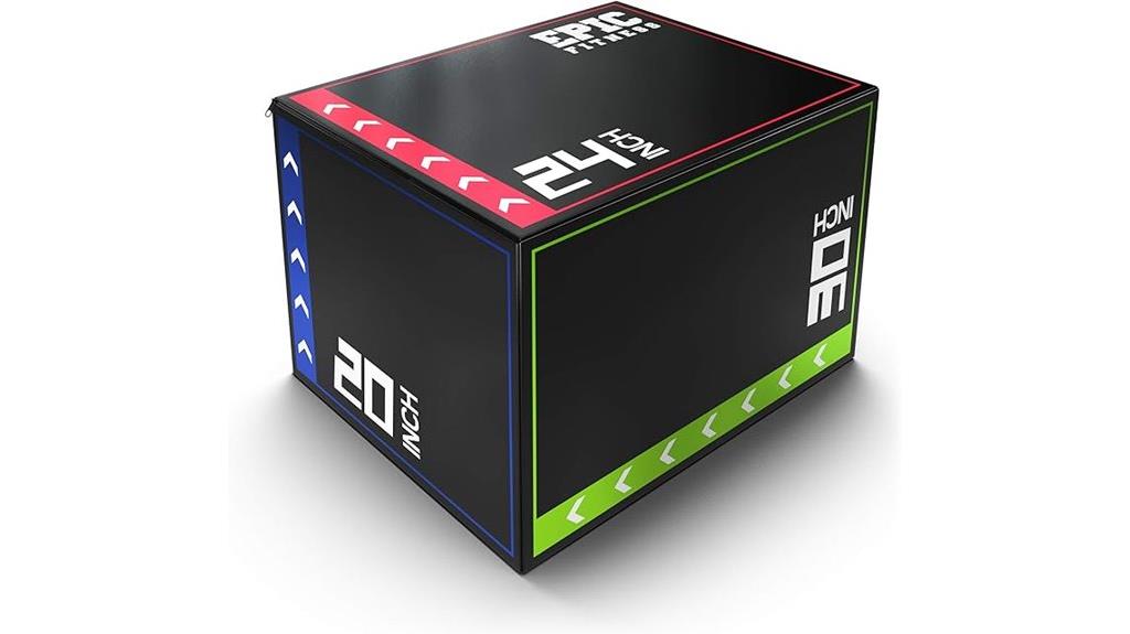 triple layer foam jump box