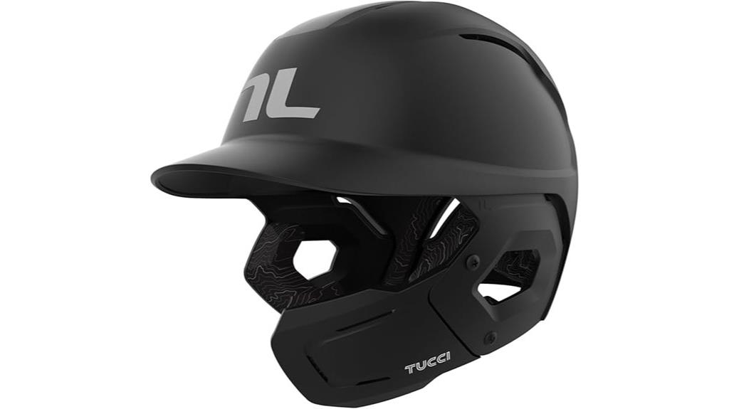 tucci matte black helmet