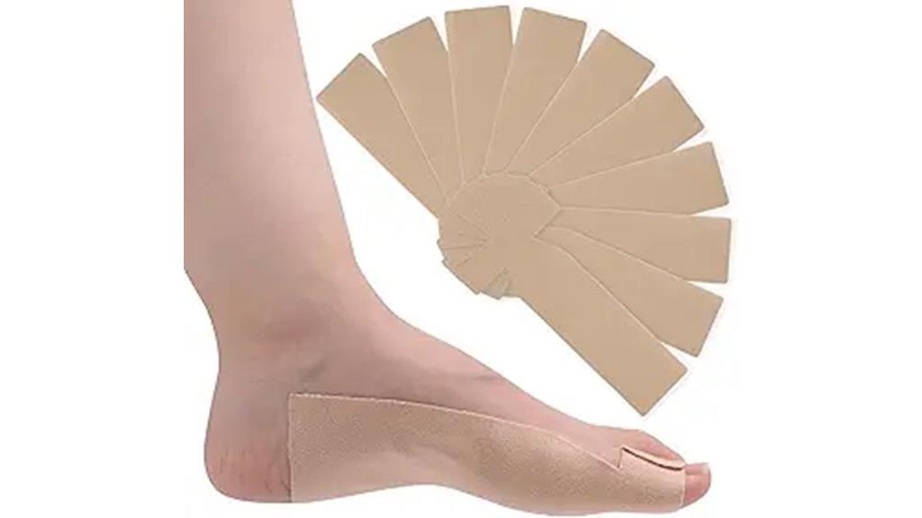 turf toe t strap splints