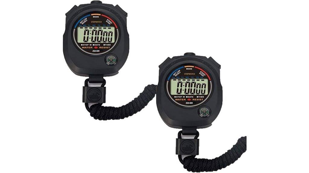 two stopwatch sets