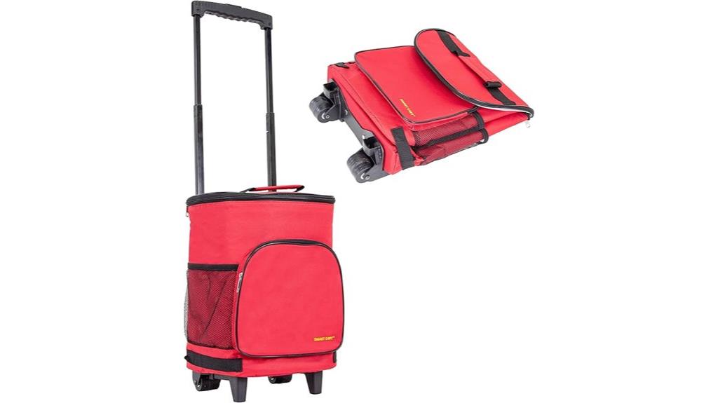 ultra compact cooler cart
