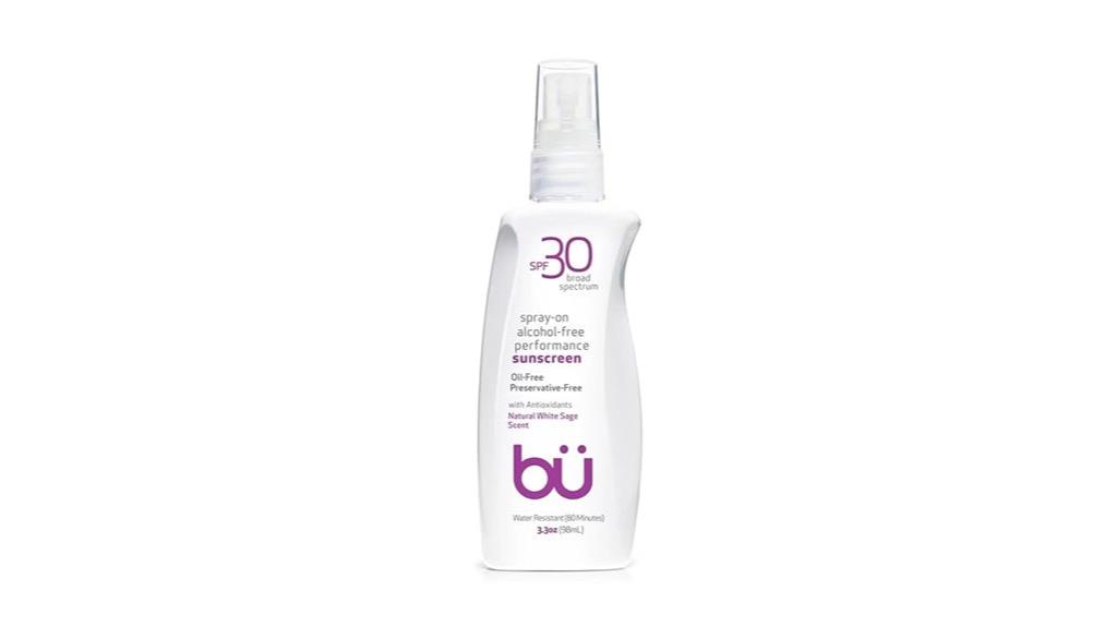 ultrafine spf 30 spray