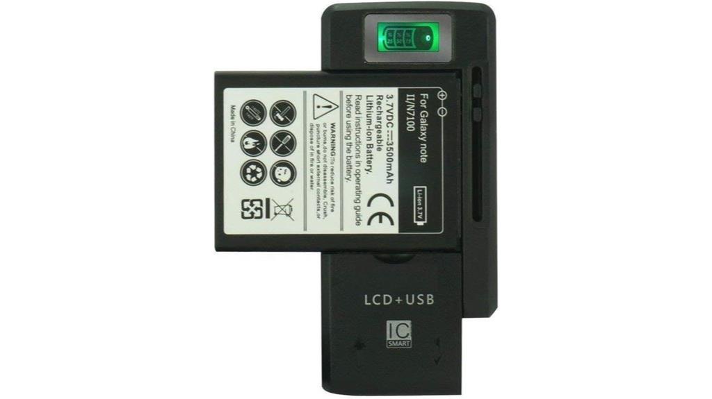 universal battery charger with usb