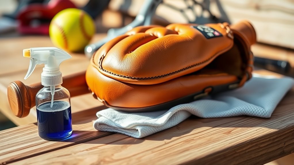 use proper cleaning products