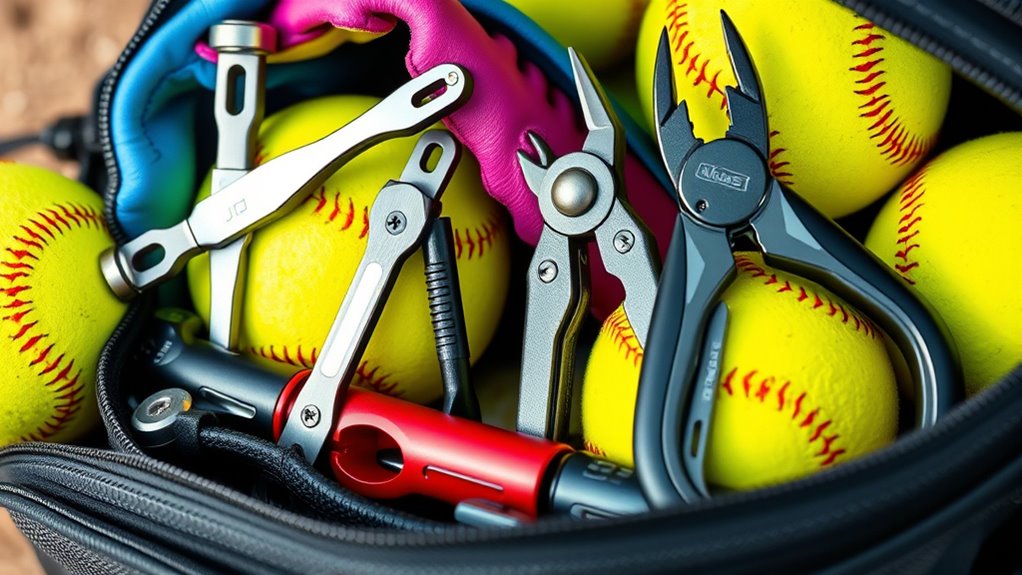 versatile durable softball tools