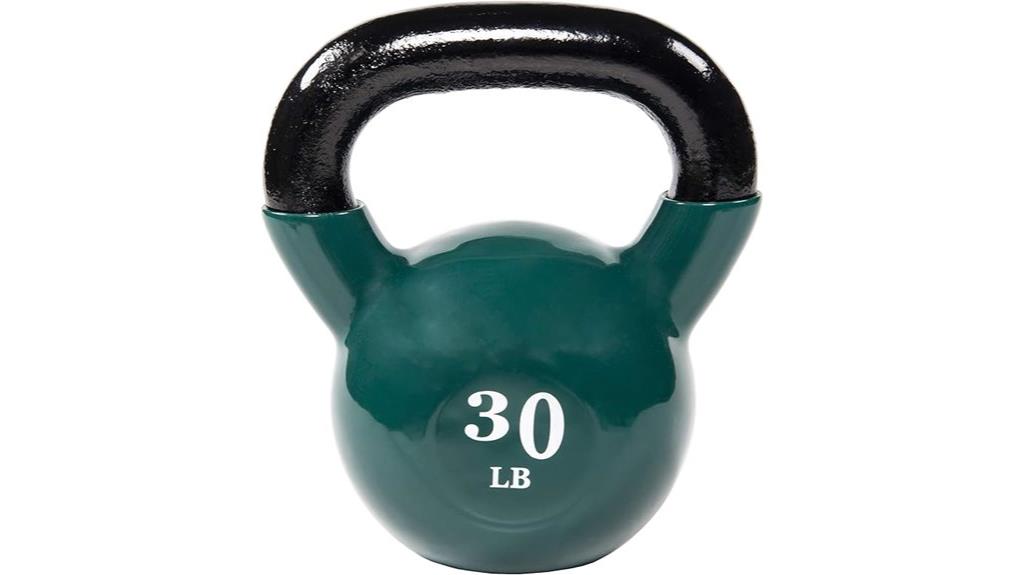 versatile vinyl coated kettlebell