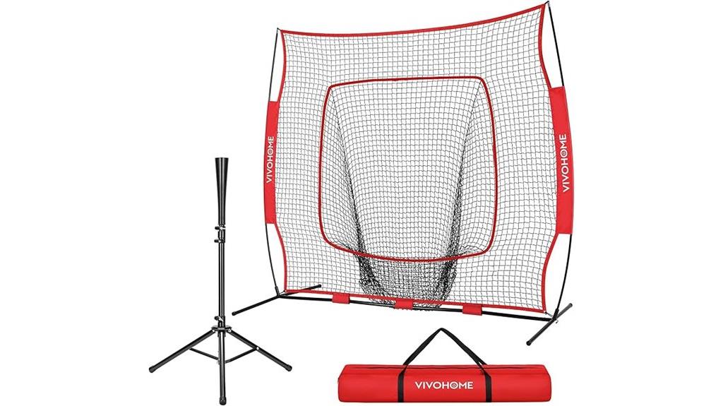 vivohome 7x7 ft batting net