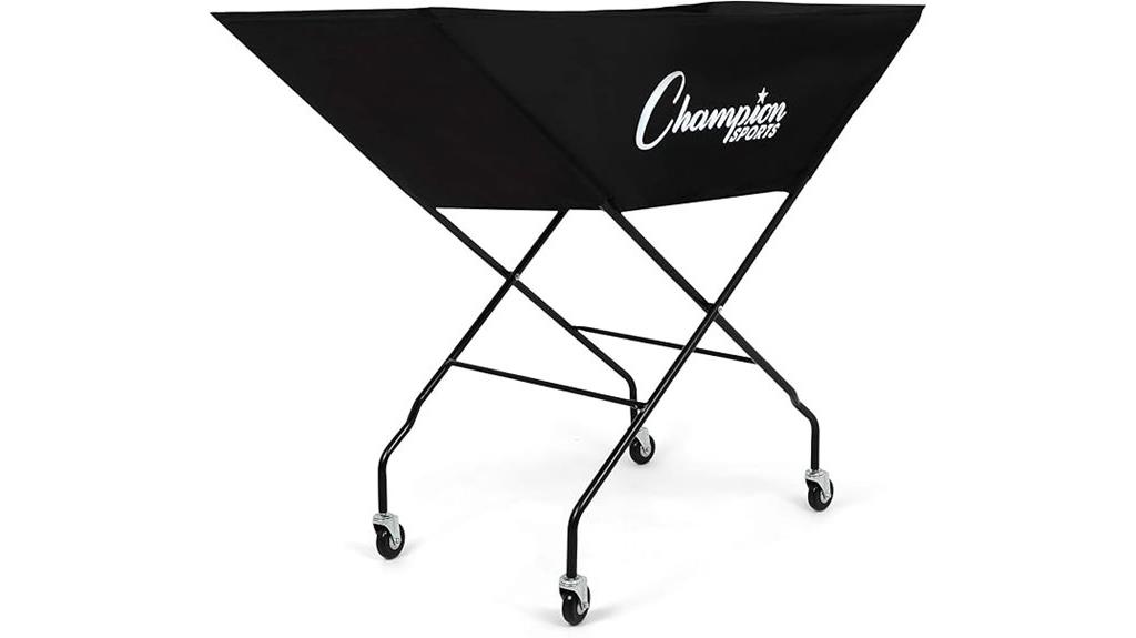 volleyball equipment mobile cart