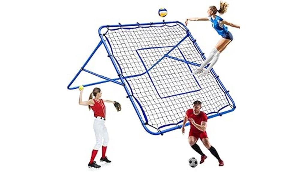 volleyball practice rebound net