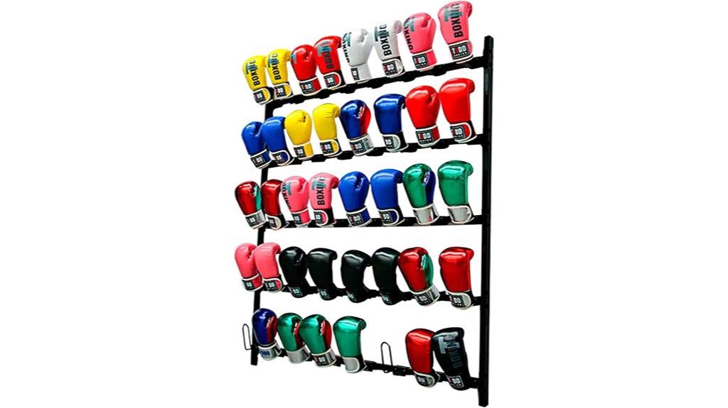 wall mount boxing glove holder