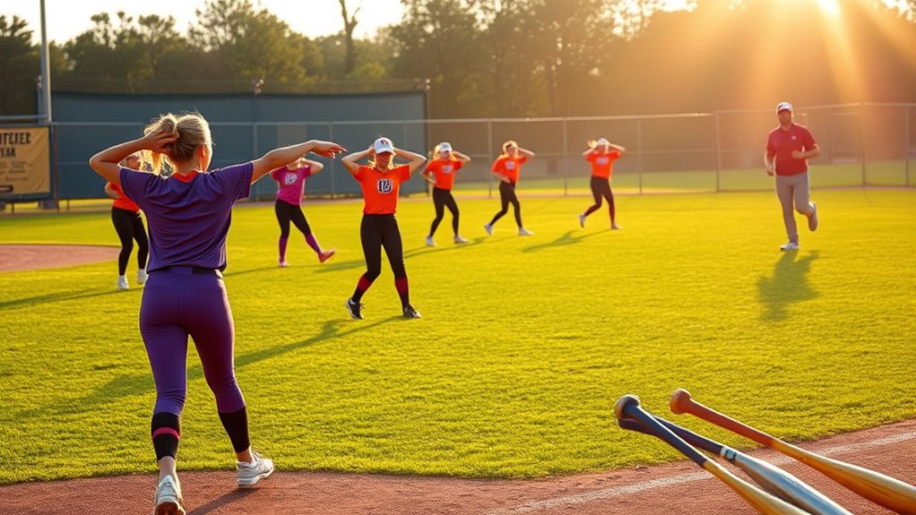 warm up stretch cool down