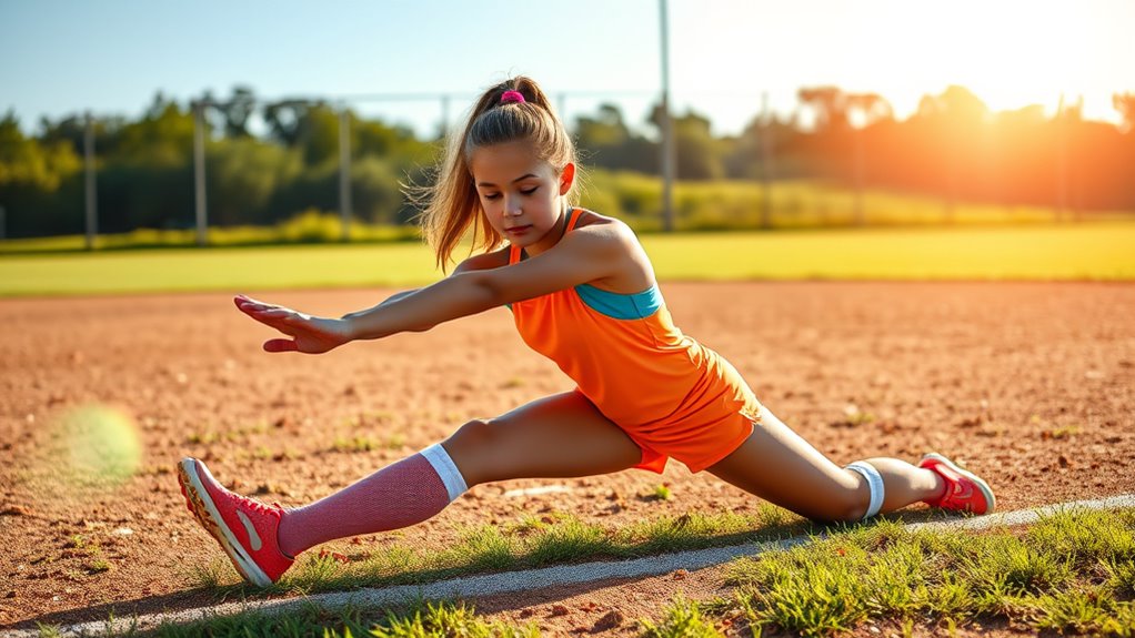 warm up stretch hydrate focus