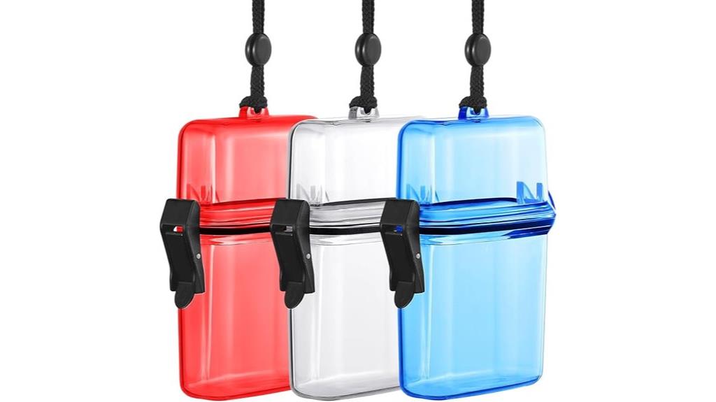 waterproof id card holder set