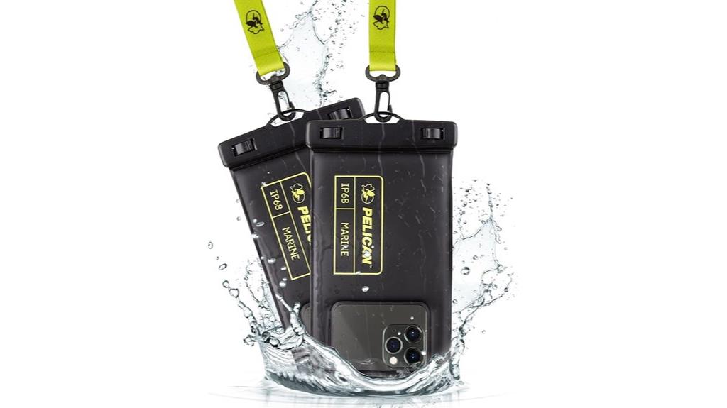 waterproof phone pouch set