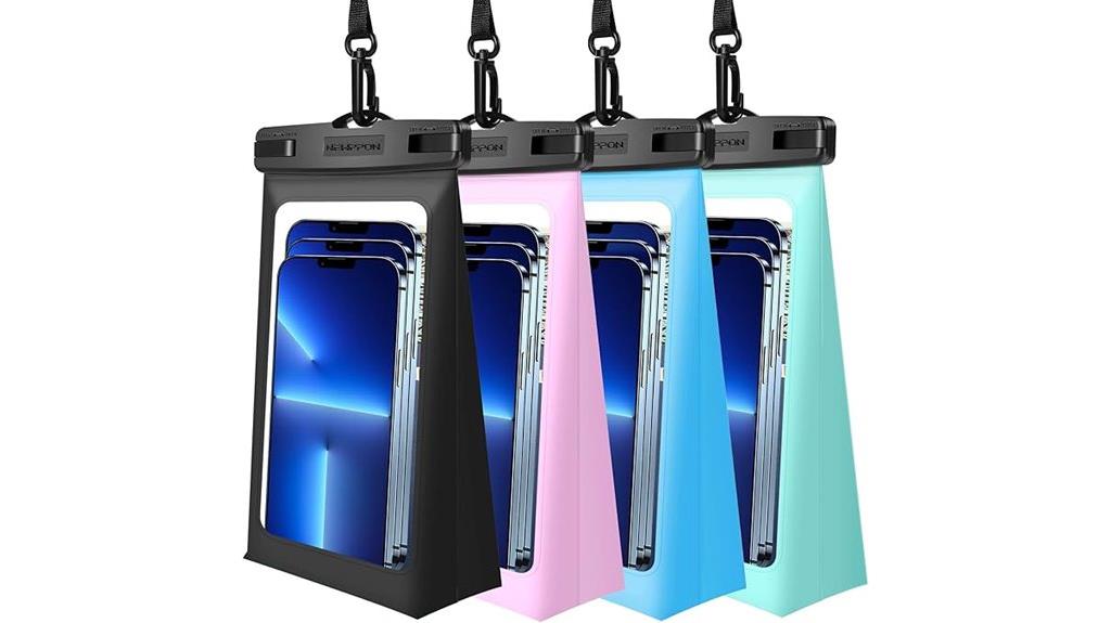 waterproof phone pouch set