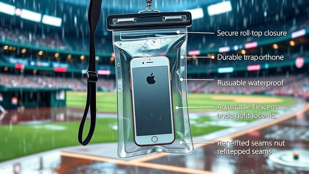 waterproof secure functional reliable