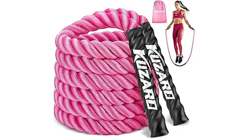 weighted fitness jump rope