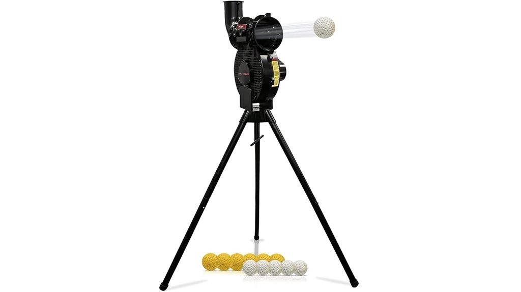 wireless softball pitching machine