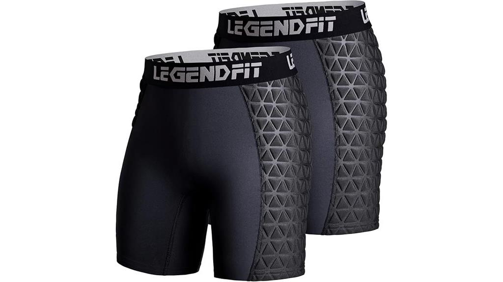 women s sports padded shorts