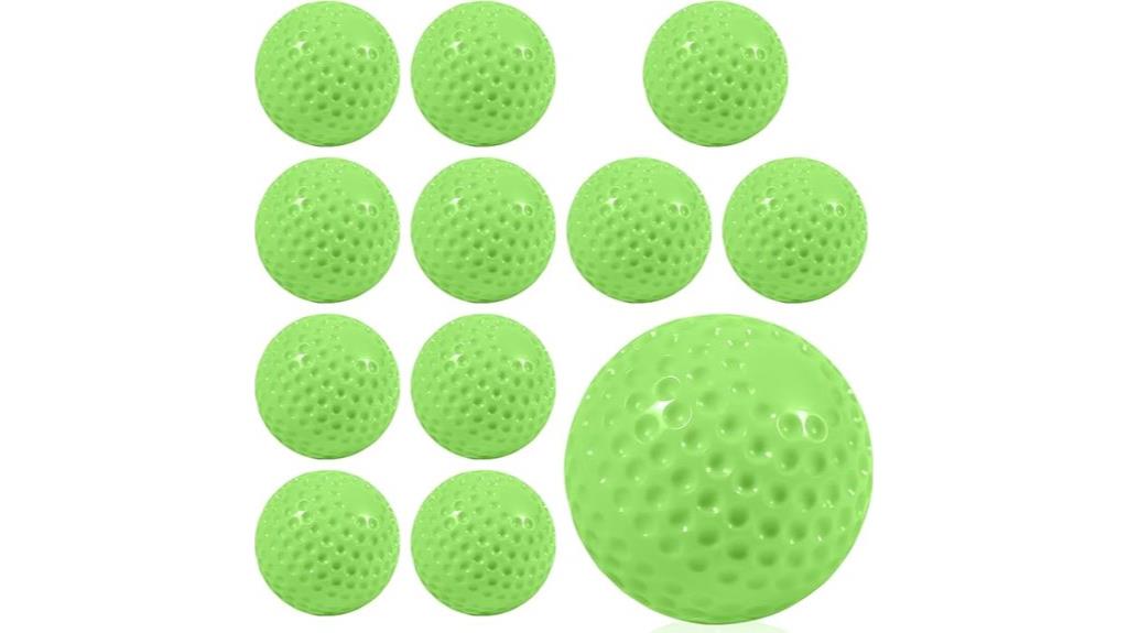 yellow softball practice pack