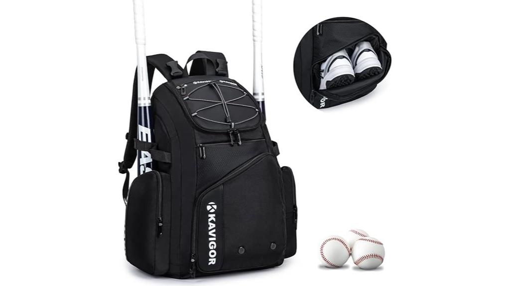 youth and adult baseball bags