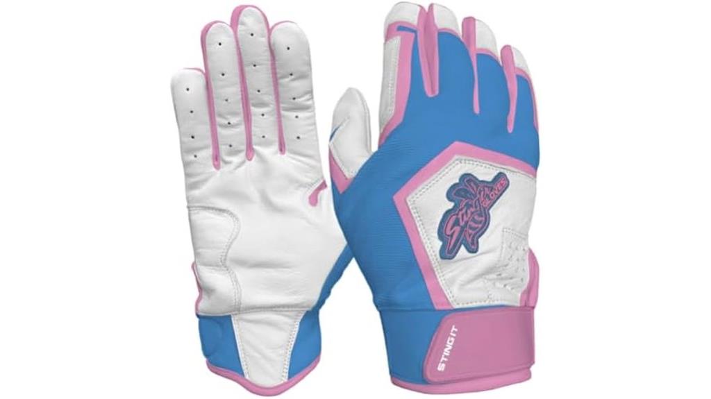 youth and adult batting gloves