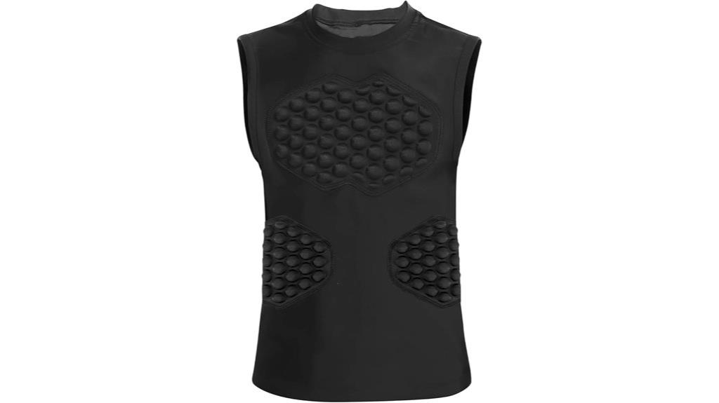 youth baseball chest guard