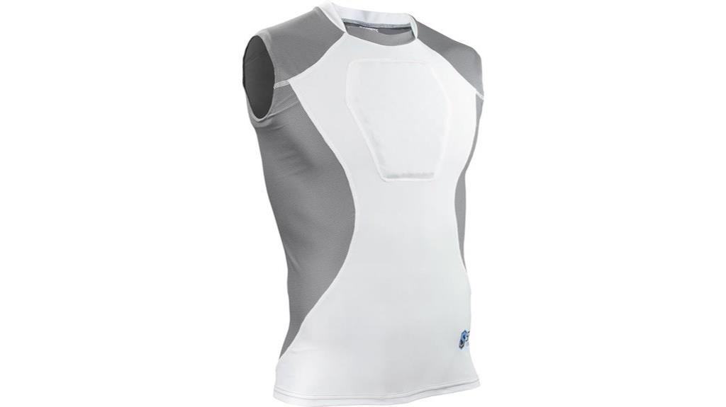youth baseball padded shirt