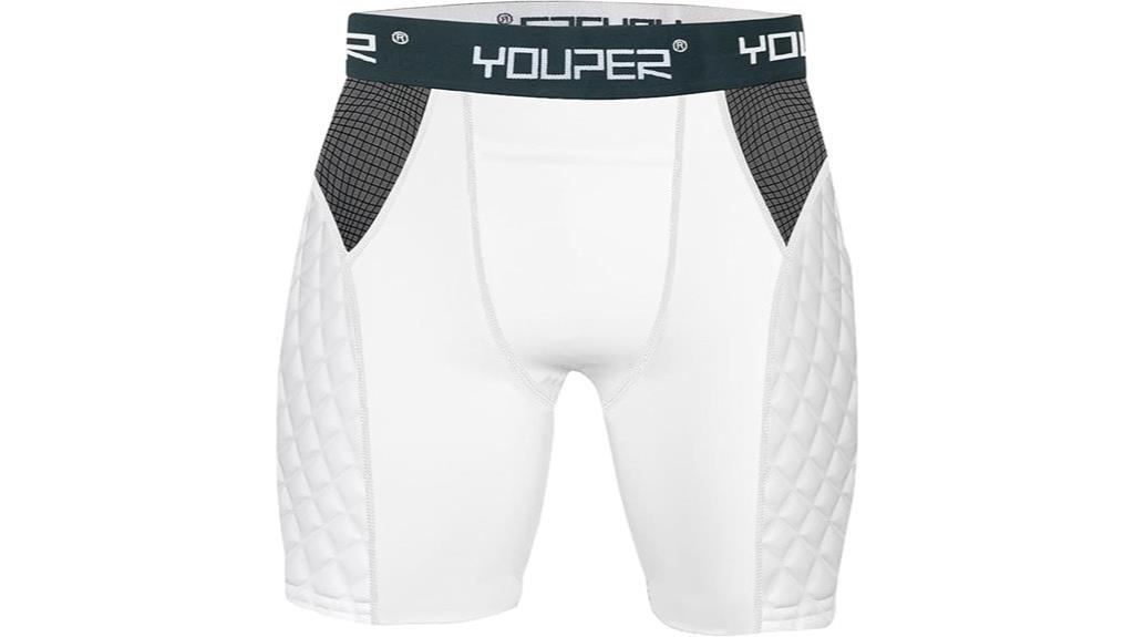 youth compression shorts
