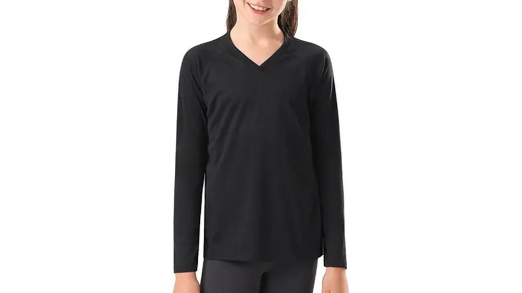 youth girls athletic shirts