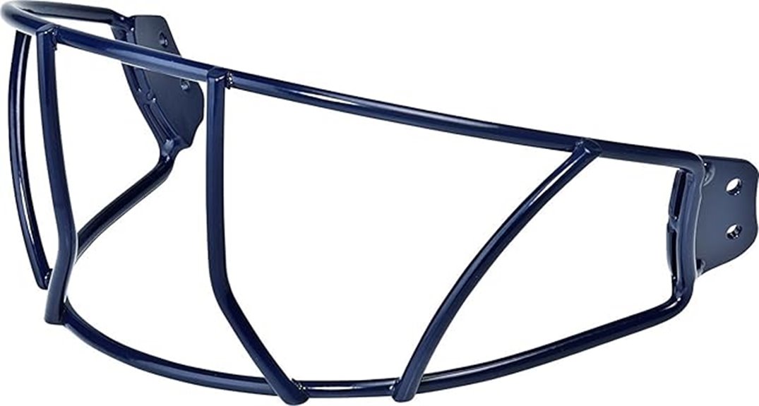 youth navy batting helmet