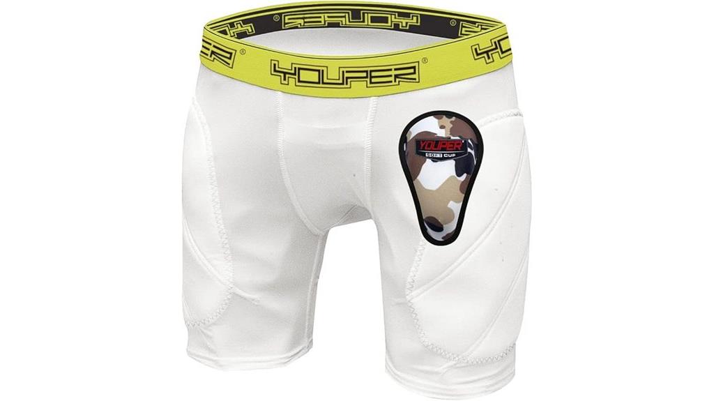 youth padded sliding shorts