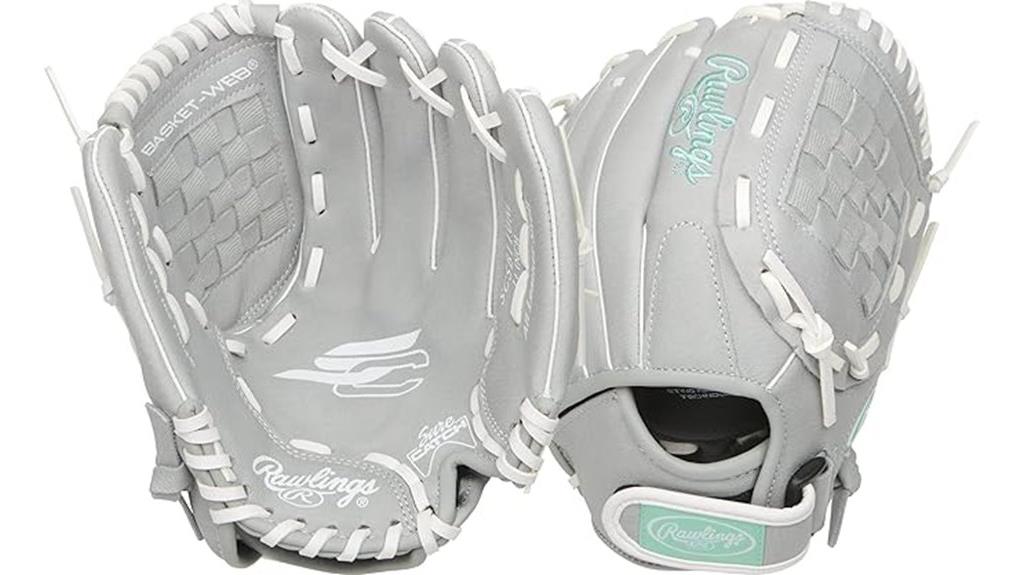 youth softball glove sizes