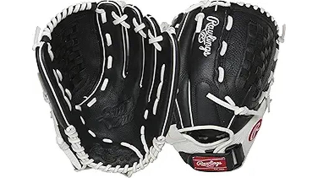 youth softball glove sizes