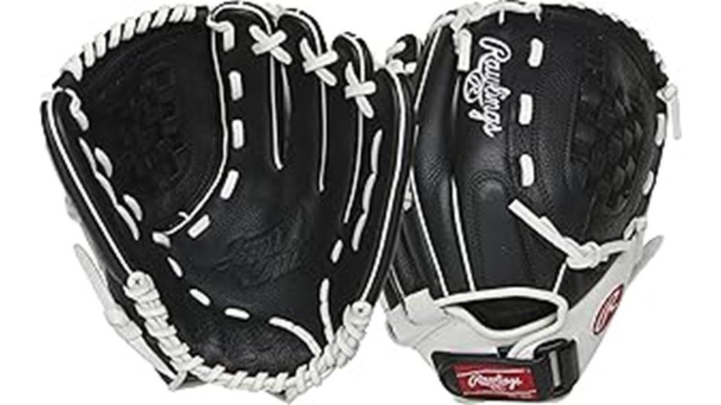 youth softball glove sizes
