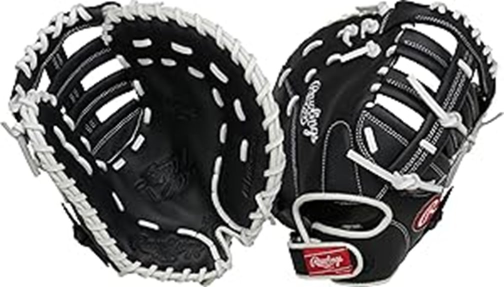 youth softball glove sizes