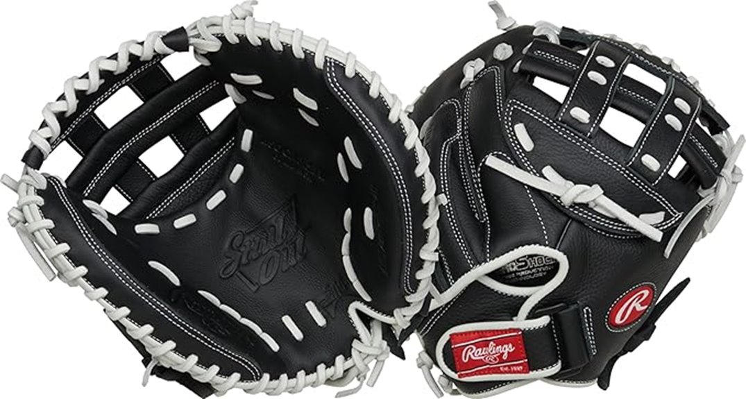 youth softball glove sizes
