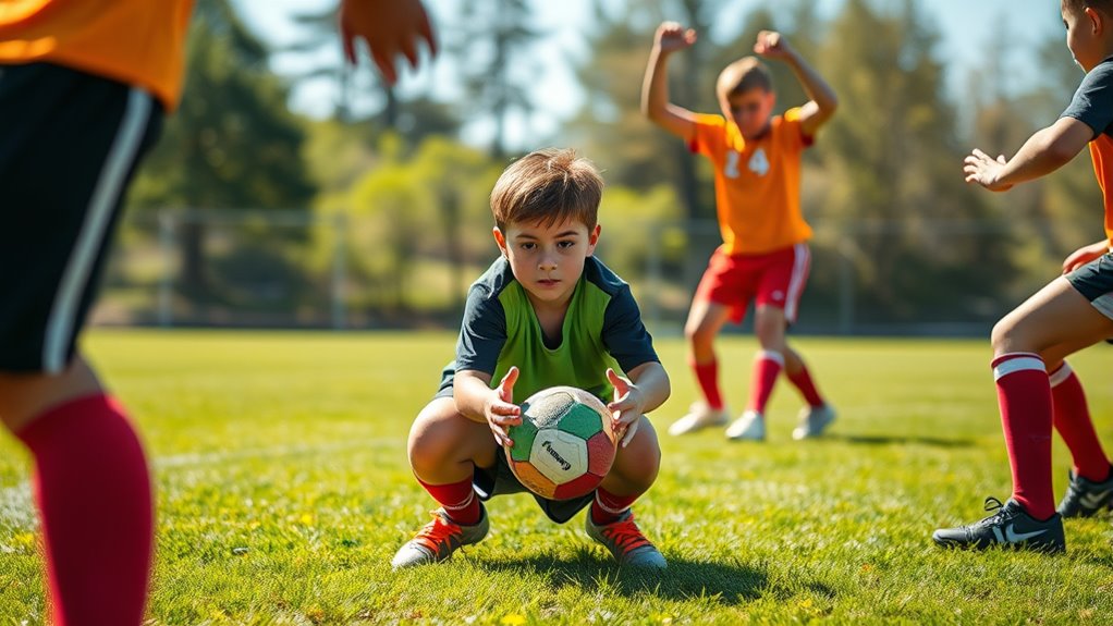 catching blocking throwing techniques