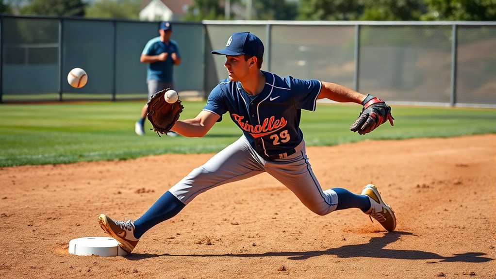 infield reaction and agility