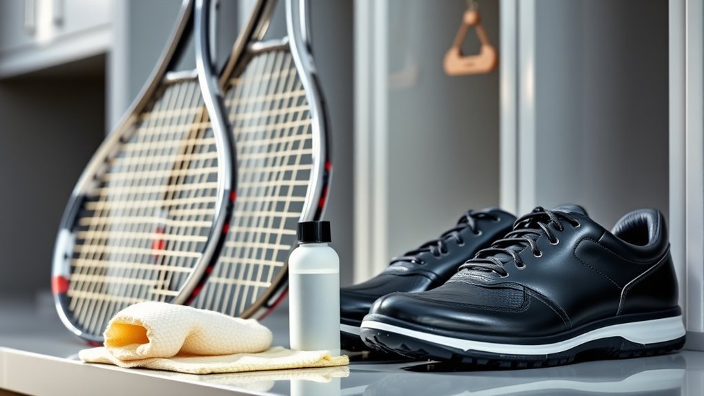 maintain equipment for play