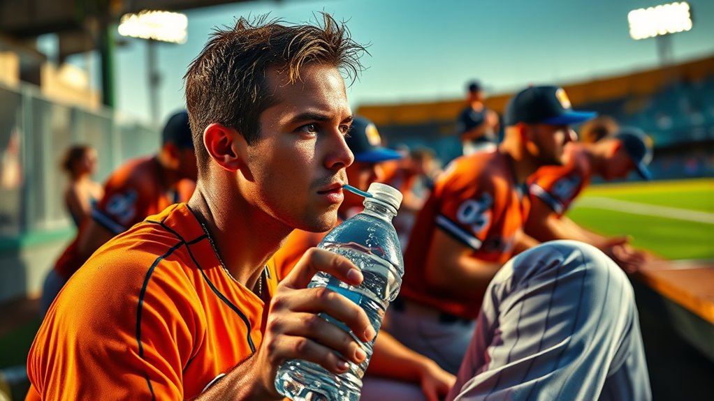 maintain hydration during games