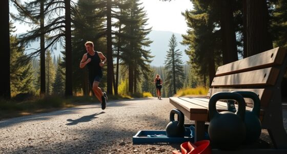 maintaining fitness during breaks