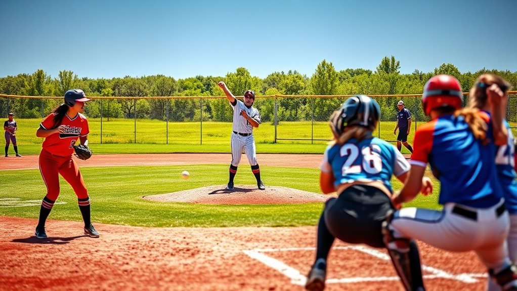 softball positions and roles