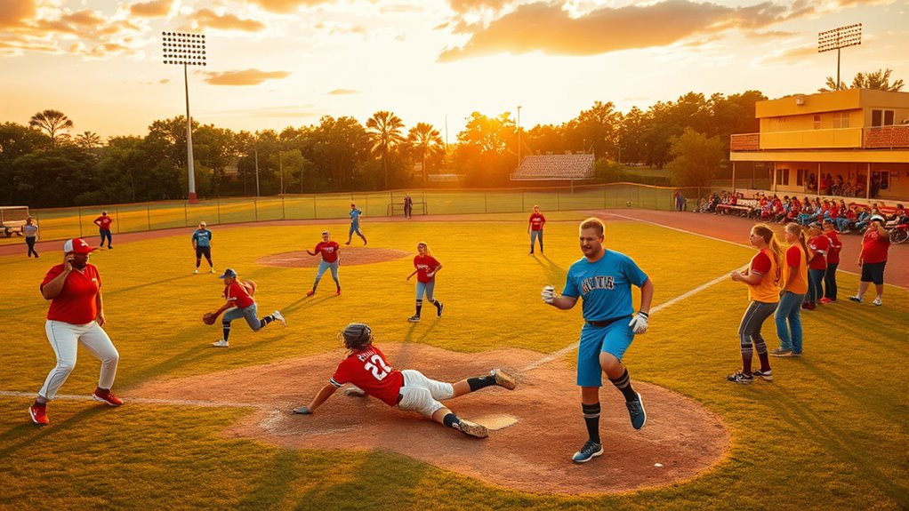 softball practice games tournaments