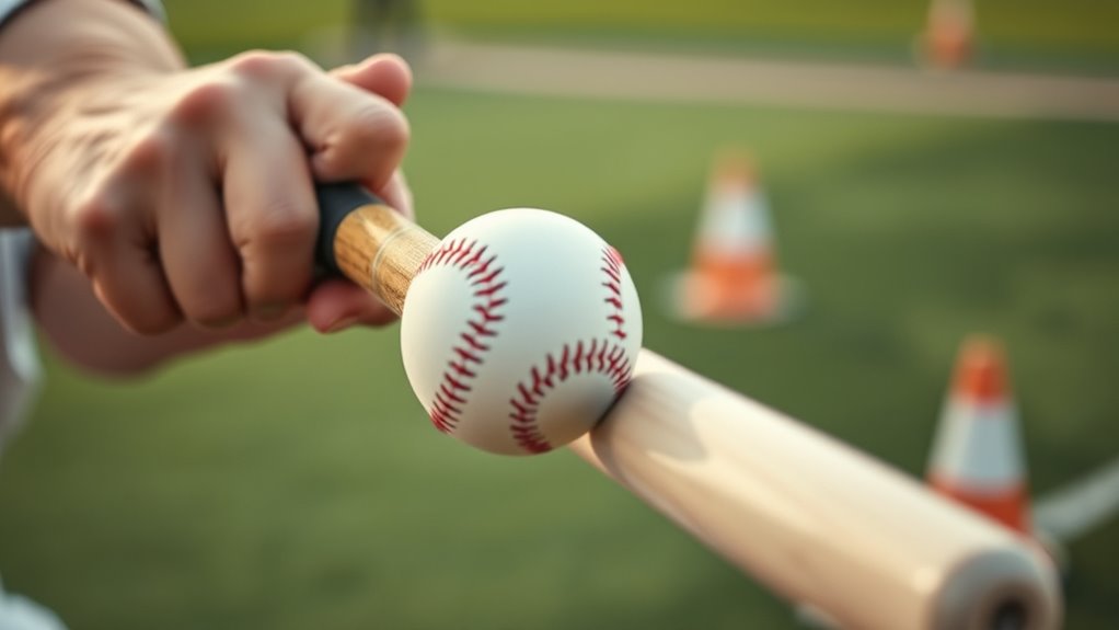 stance bat angle contact