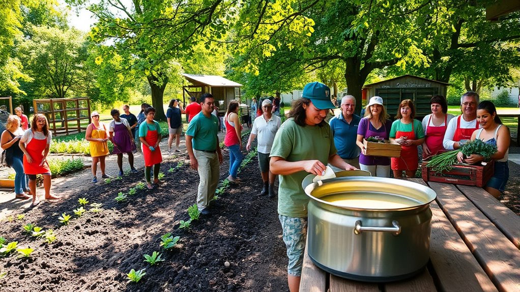 volunteer to strengthen community