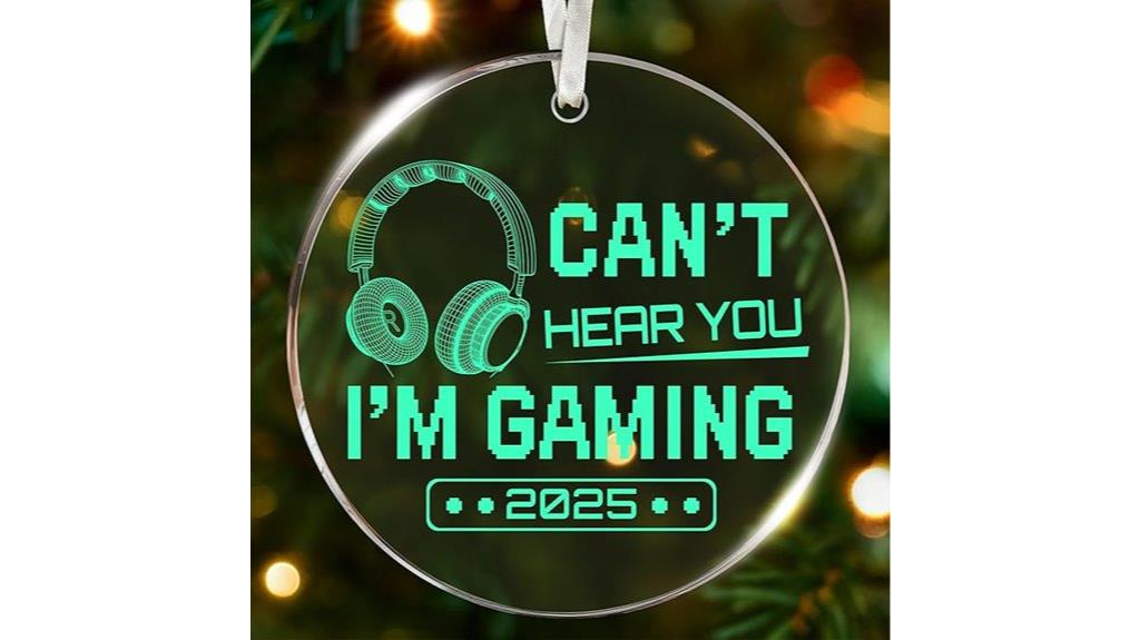 gaming christmas tree ornaments