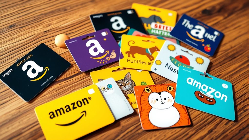 humorous amazon gift card designs