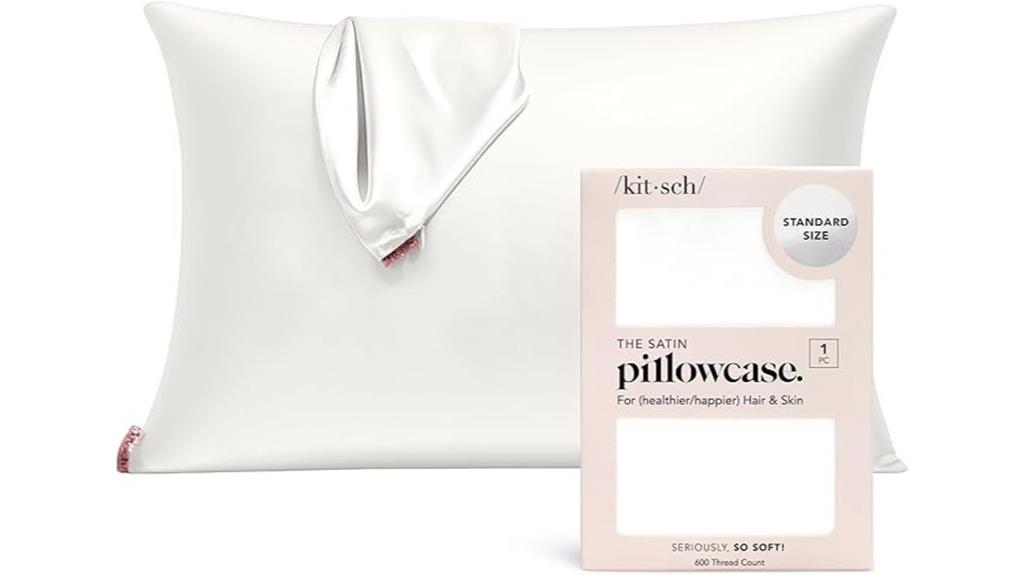 silky zipper pillowcase for hair