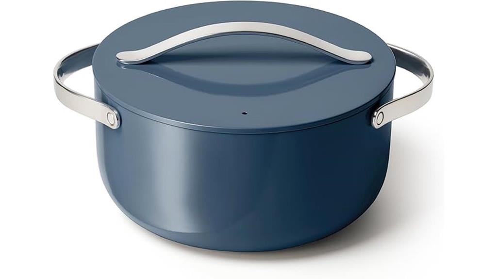 six and a half quart ceramic dutch oven
